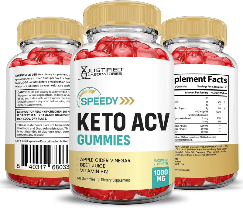 justified-laboratories-5-pack-speedy-keto-acv-gummies-advanced-formula-1000mg-speedy-keto-gummies-apple-cider-vinegar-formulated-with-pomegranate-beet-juice-powder-b12-vegan-non-gmo-300-gummys-4