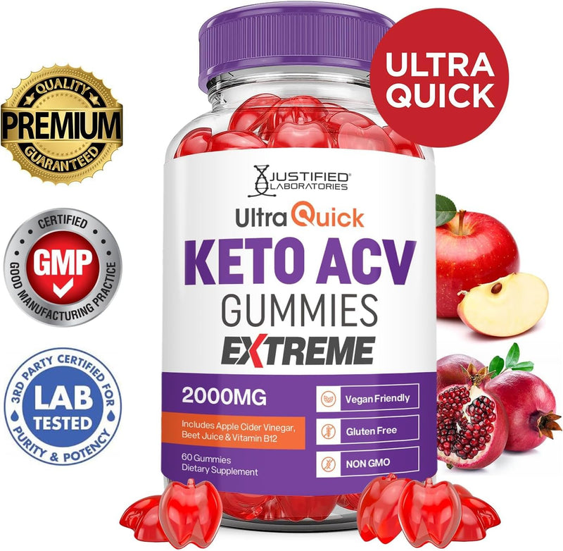 justified-laboratories-5-pack-ultra-quick-keto-acv-gummies-extreme-2000mg-ultraquick-keto-gummies-apple-cider-vinegar-formulated-with-pomegranate-beet-juice-powder-b12-vegan-non-gmo-300-gummys-1
