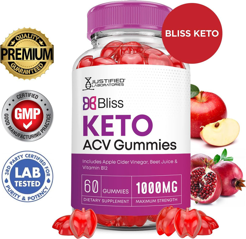 justified-laboratories-bliss-keto-acv-gummies-advanced-formula-1000mg-bliss-keto-gummies-apple-cider-vinegar-boost-formulated-with-pomegranate-beet-juice-powder-b12-vegan-non-gmo-60-gummys-2
