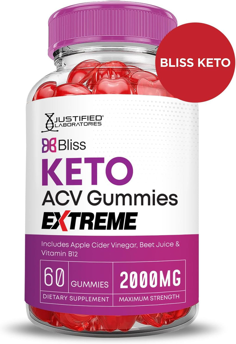 justified-laboratories-bliss-keto-acv-gummies-extreme-2000mg-bliss-keto-gummies-apple-cider-vinegar-formulated-with-pomegranate-beet-juice-powder-b12-vegan-non-gmo-60-gummys-2