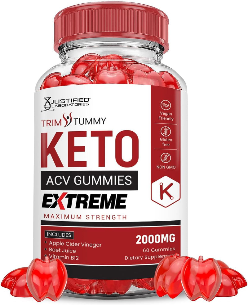 justified-laboratories-trim-tummy-keto-acv-gummies-extreme-2000mg-trim-tummy-keto-gummies-apple-cider-vinegar-formulated-with-pomegranate-beet-juice-powder-b12-vegan-non-gmo-60-gummys-1
