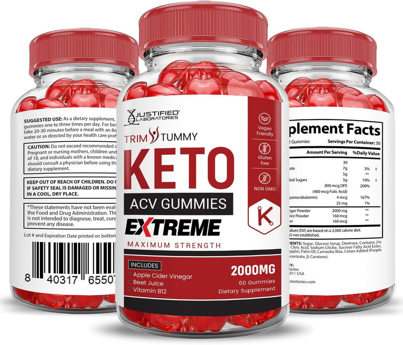 justified-laboratories-trim-tummy-keto-acv-gummies-extreme-2000mg-trim-tummy-keto-gummies-apple-cider-vinegar-formulated-with-pomegranate-beet-juice-powder-b12-vegan-non-gmo-60-gummys-6