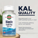 kal-niacin-500mg-flush-free---vitamin-b3-supplement---metabolism-and-energy-support---skin-nerve-digestive-health-and-circulation-support---vegan-vitamin-60-day-guarantee-60-servings-60-vegcaps-2