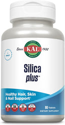 kal-silica-plus-silica-gel-with-horsetail-extract-healthy-hair-skin-nails-support-maximum-absorption-vibrant-hair-glowing-skin-supplement-vegan-gluten-free-90-serv-90-quick-dissolve-tabs-1