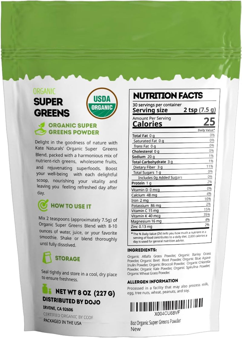 kate-naturals-organic-super-greens-powder-daily-greens-superfood-blend-with-probiotics-fiber-for-smoothies-and-juice-30-servings-8oz-natural-3