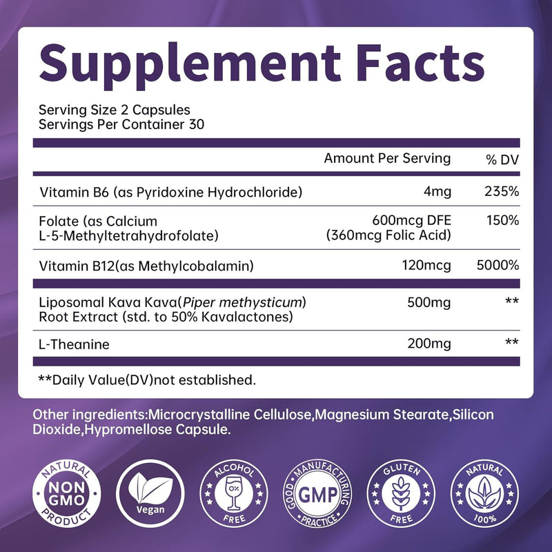 kava-kava-root-extract-supplement---liposomal-kava-capsules-with-l-theanine-200mg-50-kavalactones-relax-calming-kava-extract-vitamin-b6-b12---for-sleep-mood-cognitive-immune-support-60ct-3