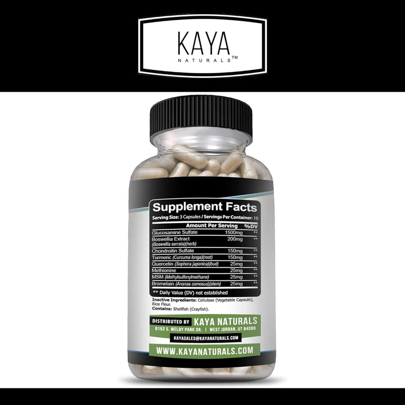 kaya-naturals-mobility-flex-aid---mobility-support-supplement-for-men-and-women---turmeric-capsules-with-glucosamine-sulfate---for-knee-support-and-mobility-health---30-count-2