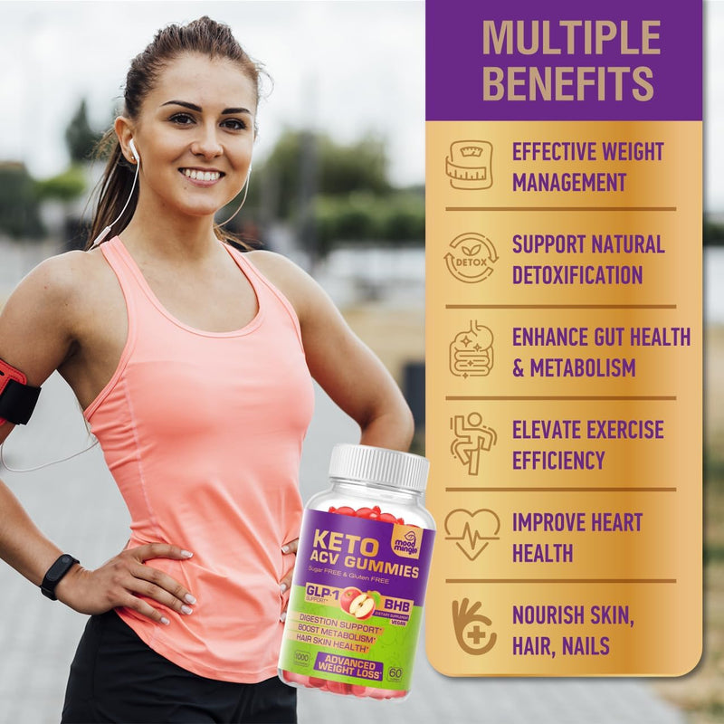 keto-acv-gummies-gluten-sugar-free-apple-cider-vinegar-gummies-for-advanced-weight-loss---rapid-fat-burner-diet-supplement-for-women-men---60-gummies-1000mg-2