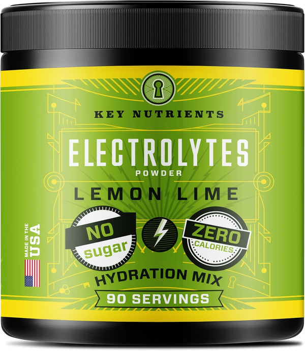 key-nutrients-multivitamin-electrolytes-powder-no-sugar---refreshing-lemon-lime-electrolyte-powder---endurance-energy-supplement---hydration-powder---no-calories---90-servings---made-in-usa-1
