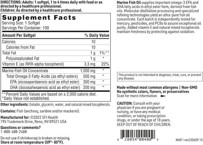 klaire-labs-marine-fish-oil---ultra-pure-300-milligrams-epa-200-milligrams-dha-omega-3-unflavored-fish-oil-with-no-fishy-taste-gluten-free-100-softgels-3