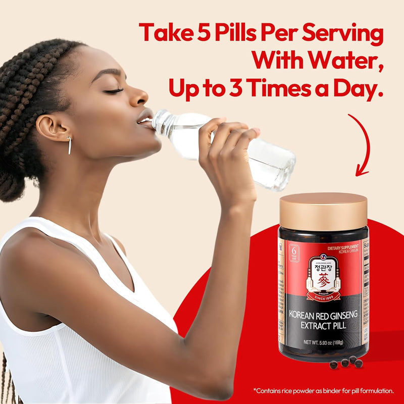 korean-red-ginseng-extract-pill---red-panax-ginseng-supplements-with-rice-powder-vitamins-c-e---energy-boost-immune-support-caffeine-gluten-free-800-pills-593-oz-6