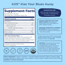 kos-calming-blue-spirulina-blend--usda-certified-organic---algae-superfood-powder-with-ashwagandha-root-lemon-balm-reishi-mushroom-b-vitamins---berry-coconut-cooler-flavor-28-servings-3