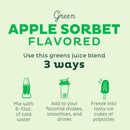 kos-organic-super-greens-powder-erythritol-free---plant-based-superfood-blend-with-spirulina-chlorella-wheatgrass---usda-certified-organic-green-juice-smoothie---apple-flavor---28-servings-4