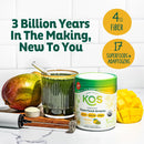 kos-organic-superfood-greens-powder---gut-health-from-prebiotic-fiber-supergreens-and-adaptogens---usda-certified-organic-made-in-a-gmp-certified-facility---28-servings-mango-5
