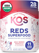 kos-reds-superfood-powder-for-antioxidants---usda-certified-organic-beet-root-goji-berries-acai-pomegranate-coconut-water-digestion-enzymes--goji-berry-popsicle-flavor-juice-mix---28-servings-1