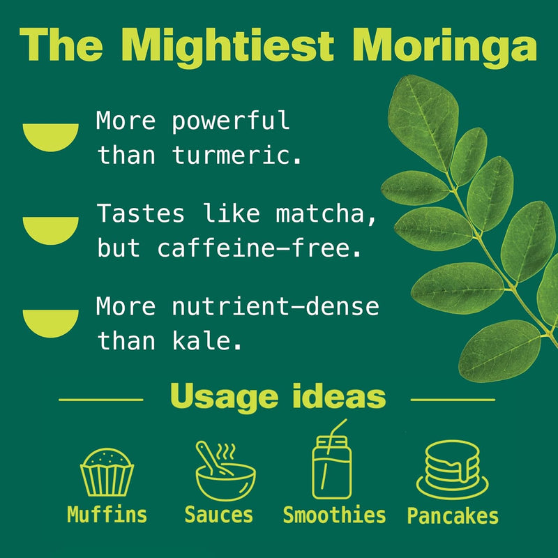 kuli-kuli-moringa-oleifera-organic-leaf-powder-green-smoothie-100-pure-usda-certified-non-gmo-moringa-powder-great-with-smoothies-tea-and-food---single-pack-5-oz-4