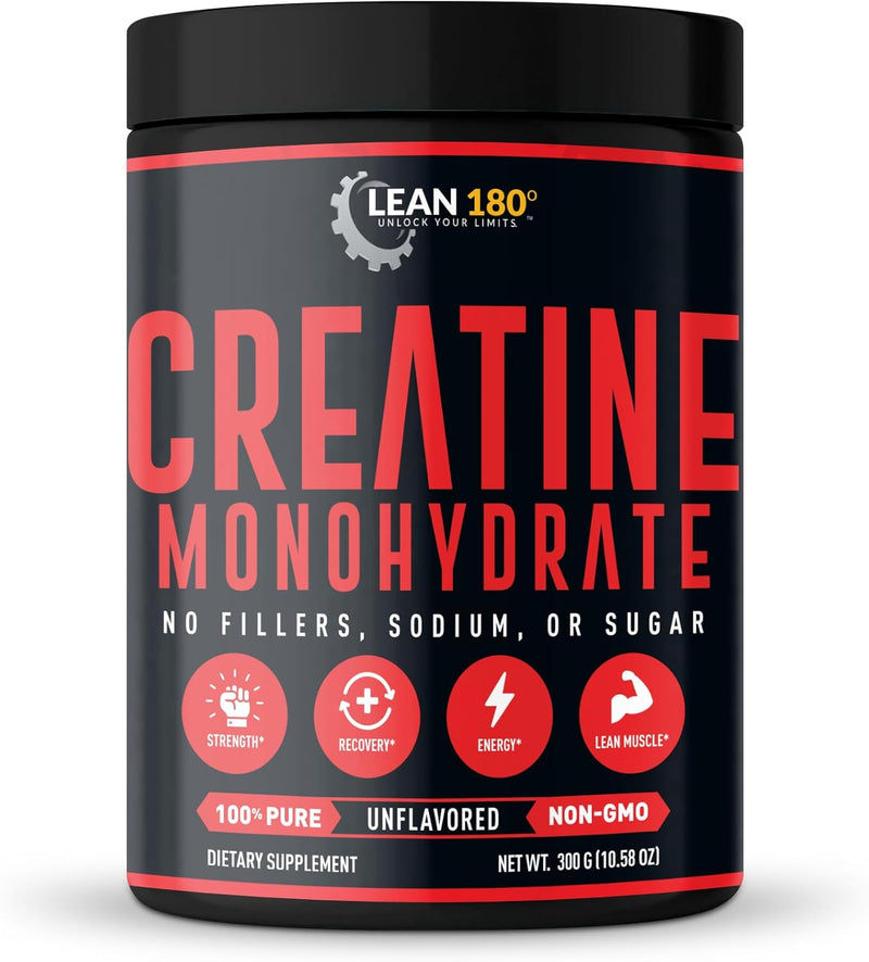 lean-180-best-creatine-monohydrate-supplement-100-pure-powder-improved-athletic-performance-muscle-recovery-brain-function-gluten-free-lab-tested-unflavored---60-servings-1