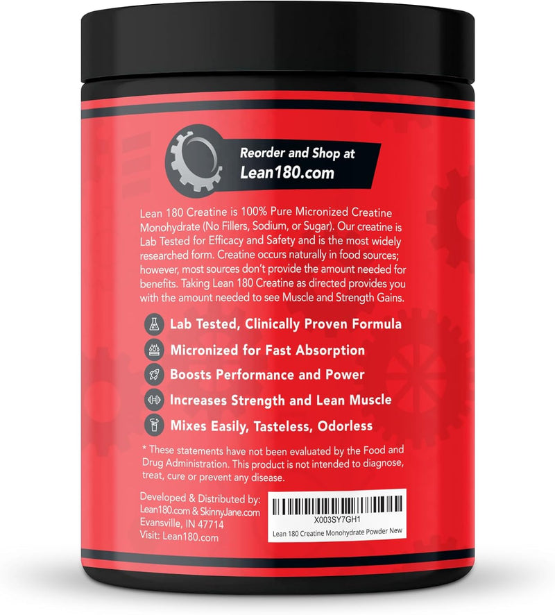 lean-180-best-creatine-monohydrate-supplement-100-pure-powder-improved-athletic-performance-muscle-recovery-brain-function-gluten-free-lab-tested-unflavored---60-servings-2