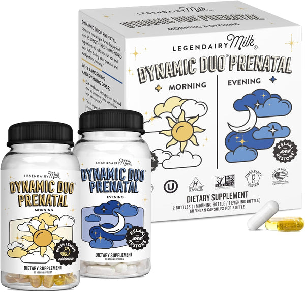 legendairy-milk-dynamic-duo-prenatal-2-in-1-prenatal-vitamins-for-women---morning-night-prenatal-vitamins-with-dha-and-methylated-folate---25-vitamins-minerals-for-every-stage-30-day-supply-1