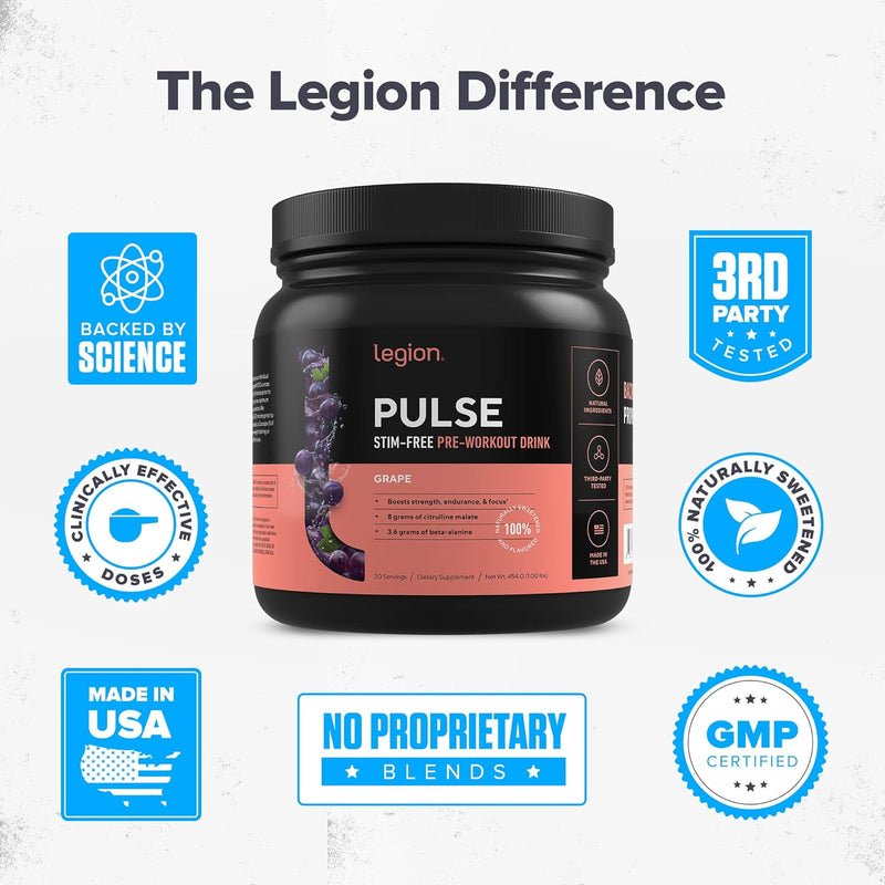 legion-pulse-pre-workout-supplement---all-natural-nitric-oxide-preworkout-drink-to-boost-energy-creatine-free-naturally-sweetened-beta-alanine-citrulline-alpha-gpc-caffeine-free-grape-7