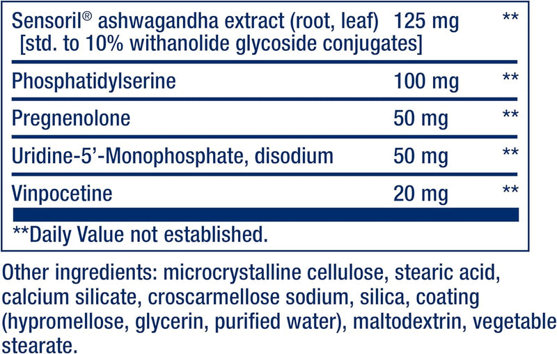 life-extension-cognitex-elite-pregnenolone--brain-health-supplement-for-memory-focus-cognition--formula-with-phosphatidylserine-ashwagandha-sage-extract-calcium-more--60-vegetarian-tablets-2