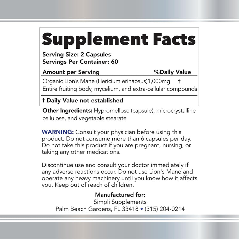 lions-mane-mushroom-capsules-organic-real-mushrooms-lions-mane-powder-supplement-for-cognitive-function-immune-support-brain-and-memory-booster-vegan-120-capsules-2-month-supply-6