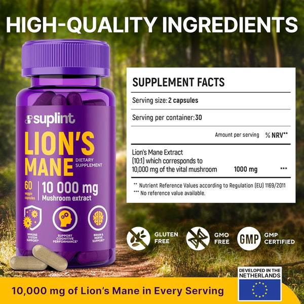 lions-mane-mushroom-supplement-10000-mg-dietary-supplements-for-memory-focus-clarity-daily-immune-system-support-complex-for-women-men-non-gmo-gluten-free-vegan-60-capsules-1