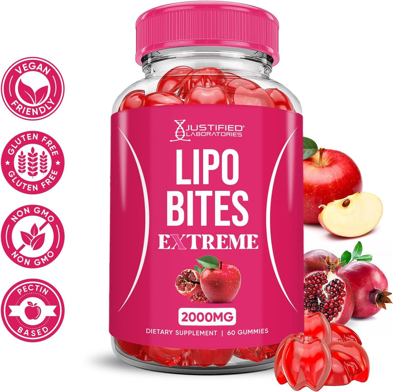 lipo-bites-acv-gummies-extreme-2000mg-formula-apple-cider-vinegar-chewies-formulated-with-pomegranate-beet-juice-powder-b12-vegan-non-gmo-60-gummys-2