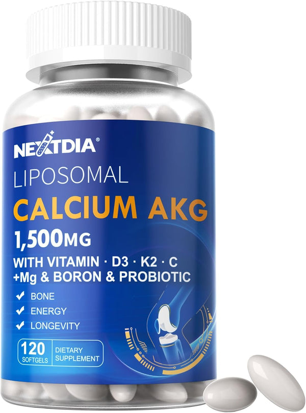 liposomal-calcium-akg-supplement-1500mg-with-vitamin-d3-k2-softgels-for-women-men-made-in-usa-calcium-supplements-with-magnesium-glycinate-boron-probiotics-vitamin-c-for-bone---120-pills-1