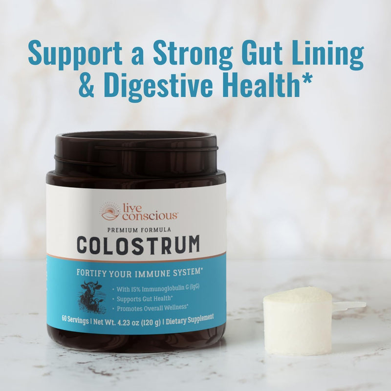 live-conscious-colostrum-powder---grass-fed-bovine-colostrum-supplement-with-lactoferrin-for-iron-absorption---immune-system-supplement-2-pack-2