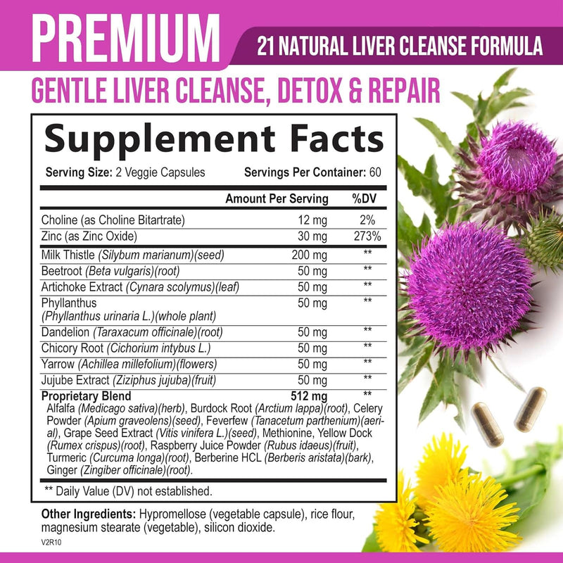 liver-cleanse-detox-repair-formula---herbal-liver-support-supplement-with-milk-thistle-with-silymarin-artichoke-extract-dandelion-beet-chicory-root-turmeric-for-liver-health---120-capsules-2