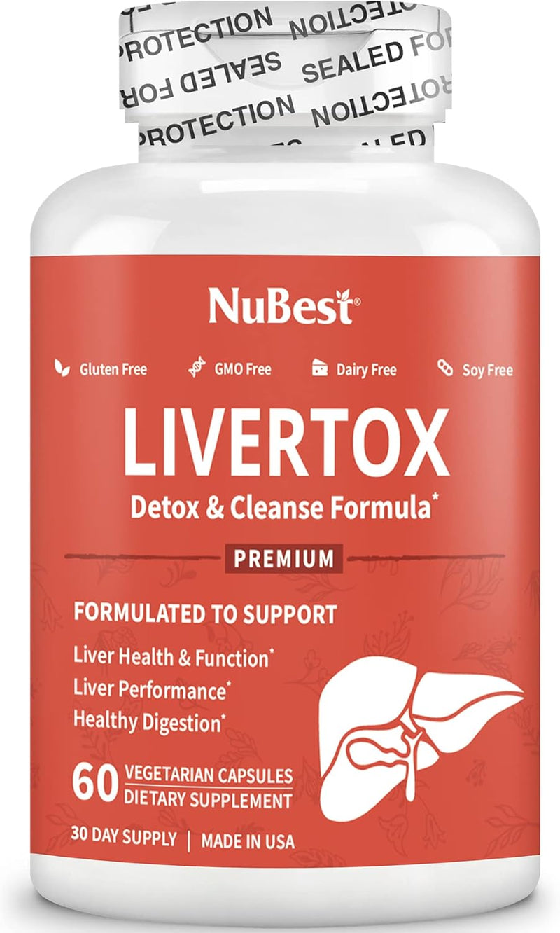 livertox-by-nubest---premium-liver-health-formula---liver-cleanse-detox-repair---with-milk-thistle-choline-beet-turmeric-artichoke-dandelion---60-capsules-1-month-supply-6