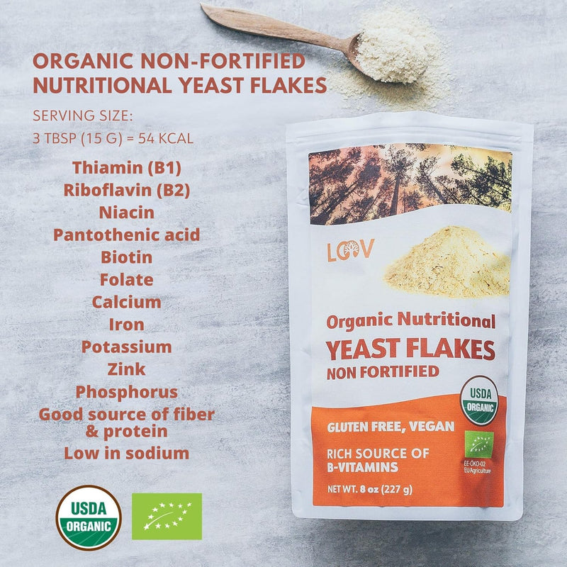 loov-organic-non-fortified-nutritional-yeast-flakes---vegan-gluten-free-non-gmo-unfortified-nooch---good-source-of-natural-b-vitamins---no-added-salt-or-sugar---resealable-bag-8-ounces-227-grams-3