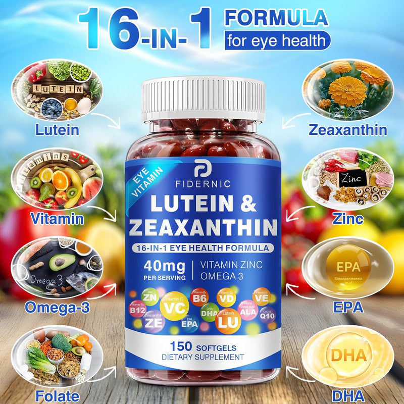 lutein-and-zeaxanthin-supplement---eye-vitamins-40-mg-lutein-8-mg-zeaxanthin-with-vitamins-c-e-zinc-omega-3-coq10-for-blue-light-protection-eye-health-support---150-softgels-4