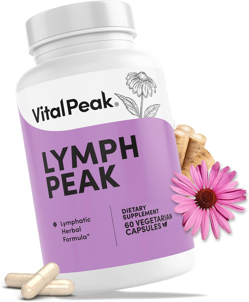 lymph-peak---lymphatic-drainage-supplements---lymph-system-support---with-burdock-root-echinacea-extract-bromelain-dandelion-extract-more---vegan-non-gmo-gluten-free---60-capsules-1
