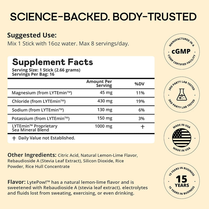 lytepow-electrolytes-powder-with-sea-minerals---lemon-lime-hydration-supplement---non-gmo-no-calories-or-sugar---delicious-keto-replenishment-drink-mix---perfect-for-exercising-16-single-servings-5