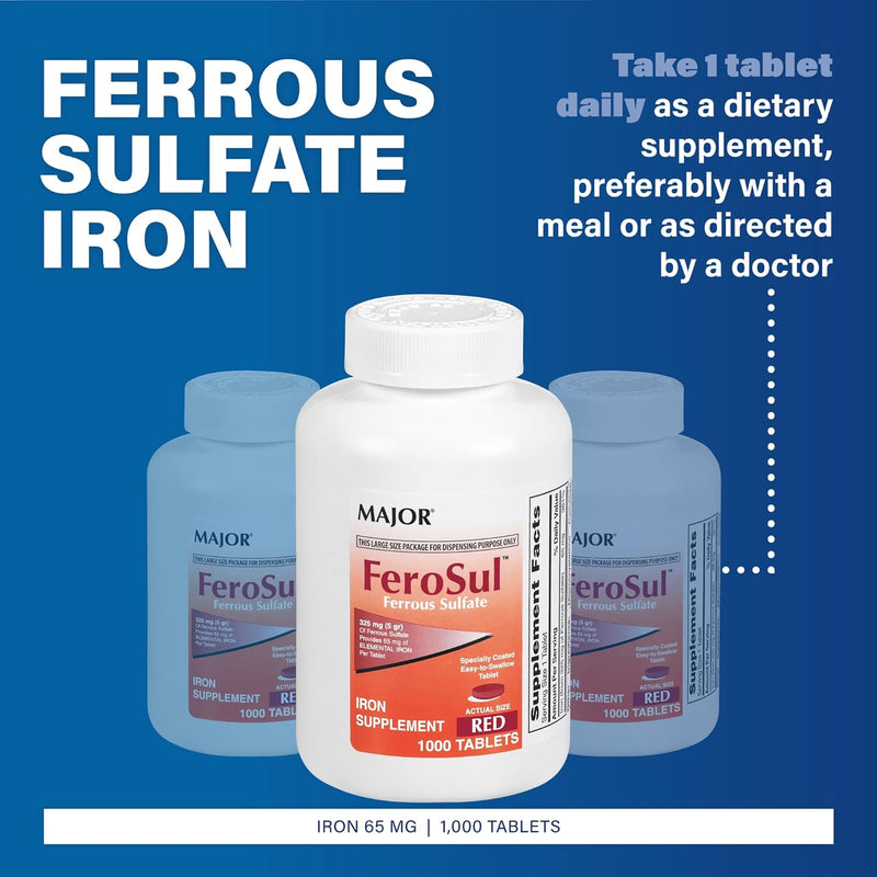 major-ferosul---ferrous-sulfate-325-mg-tablets---iron-supplement-for-women-and-men---specially-coated-easy-to-swallow-tablets---red---1000-tablets-1