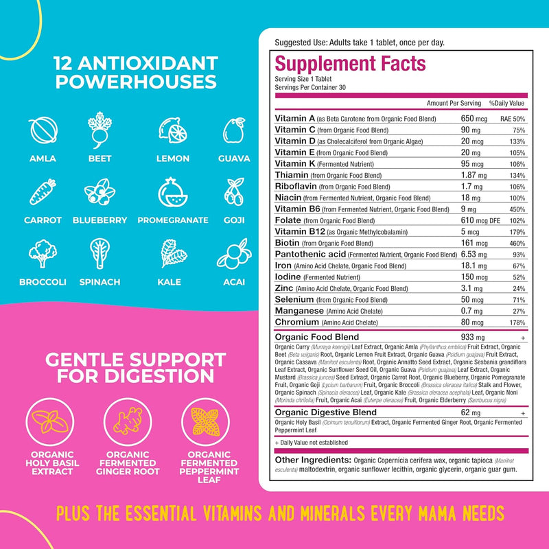 mama-natural-organic-prenatal-vitamins-for-women-vegan-30-servings-one-a-day-prenatal-vitamins-for-pregnant-women-food-based-non-gmo-gluten-free---pre-natal-multivitamin-with-folate-5