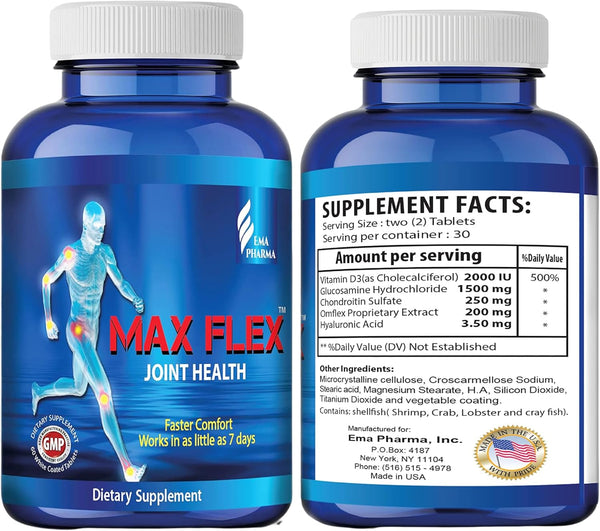 max-flex-uc-ii-collagen-supplement-for-joint-health-advanced-joint-support-supplement-with-glucosamine-chondroitin-joint-inflammatory-relief-as-turmeric-gluten-free-60-tablets-2-tabletsday-1