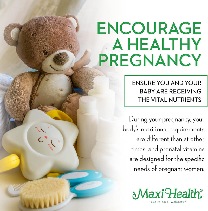 maxi-health-one-prenatal---womens-prenatal-vitamins-with-iron---enhanced-absorption-bioavailability---daily-multivitamin-for-women---multi-vitamin-mineral-supplement-for-adults---120-tablets-2
