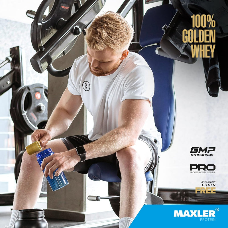 maxler-100-golden-whey-protein---24g-of-premium-whey-protein-powder-per-serving---pre-post-intra-workout---fast-absorbing-whey-hydrolysate-isolate-concentrate-blend---salted-caramel-5-lbs-4