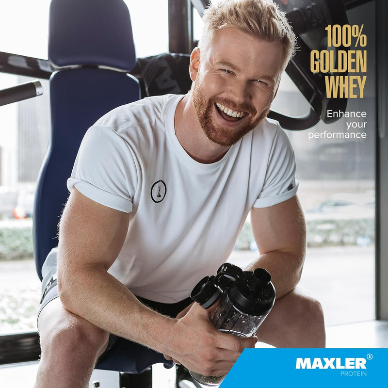 maxler-100-golden-whey-protein---24g-of-premium-whey-protein-powder-per-serving---pre-post-intra-workout---fast-absorbing-whey-hydrolysate-isolate-concentrate-blend---salted-caramel-5-lbs-6