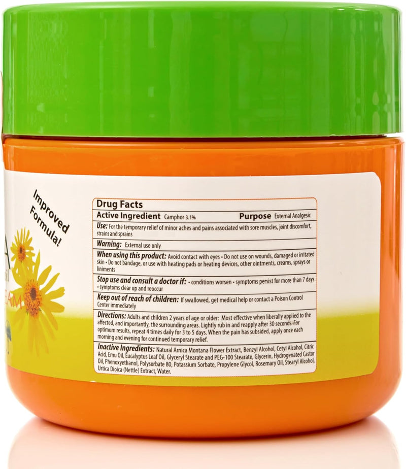 maxrelief-arnica-montana-pain-cream---advanced-formula-for-deep-relief---soothe-knee-joint-muscle-pain---reduce-swelling-joint-inflammation-fibromyalgia-plantar-fasciitis-relief---emu-oil-35-oz-3