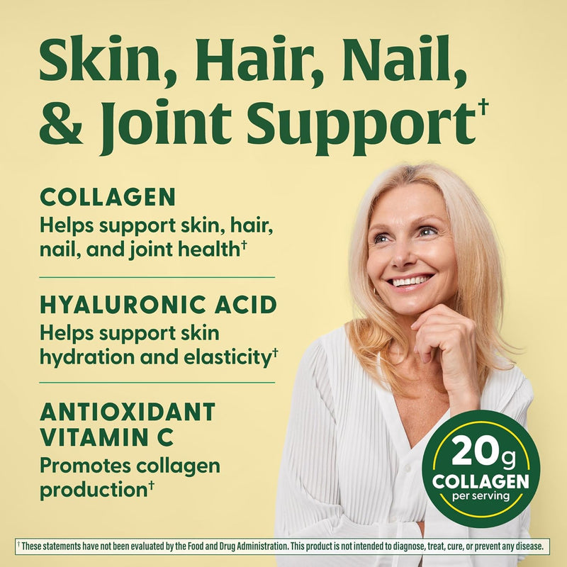 megafood-collagen-peptides-for-women-men---unflavored-collagen-powder-with-hyaluronic-acid-vitamin-c---supports-skin-hair-nails-joint-health---20g-grass-fed-bovine-collagen---20oz-28-servings-3
