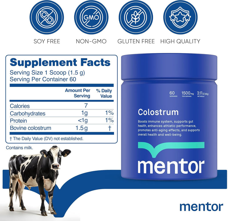 mentor-colostrum-powder-supplement-for-humans---organic-bovine-colostrum-supplement-for-gut-health-hair-growth-beauty-and-immune-support---colostrum-protein-2