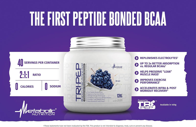 metabolic-nutrition-tripep---tri-peptide-branch-chain-amino-acid-bcaa-powder-pre-intra-post-workout-supplement-watermelon-400-grams-40-servings-2