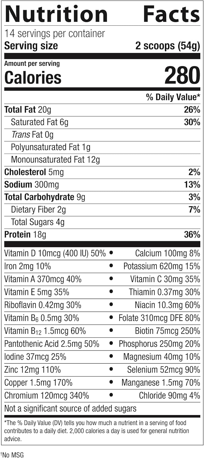 metagenics-ketogenic-shake---ketogenic-diet-protein-shake---25-vitamins-minerals---with-biotin-calcium-iron-manganese---non-gmo-gluten-free---chocolate---14-servings-2
