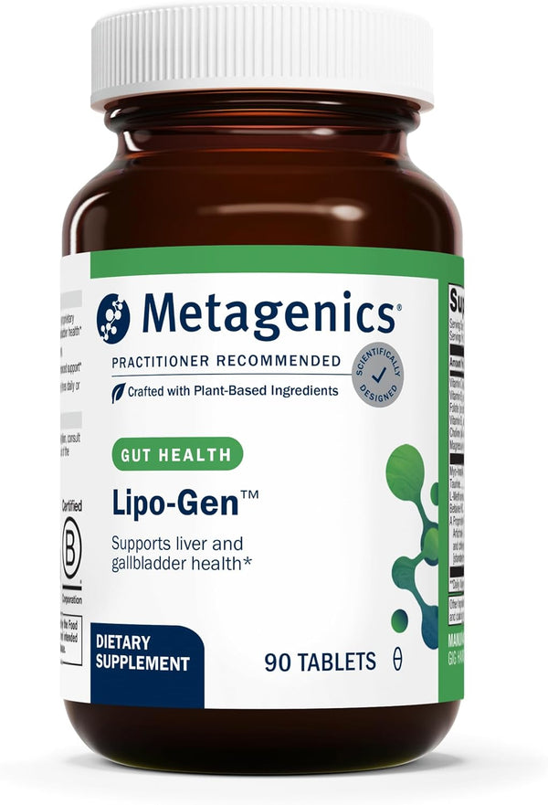 metagenics-lipo-gen---lipotropic-liver-supplement---gallbladder-support---with-amino-acids-vitamin-b12-choline---non-gmo-gluten-free-vegetarian---90-tablets-1