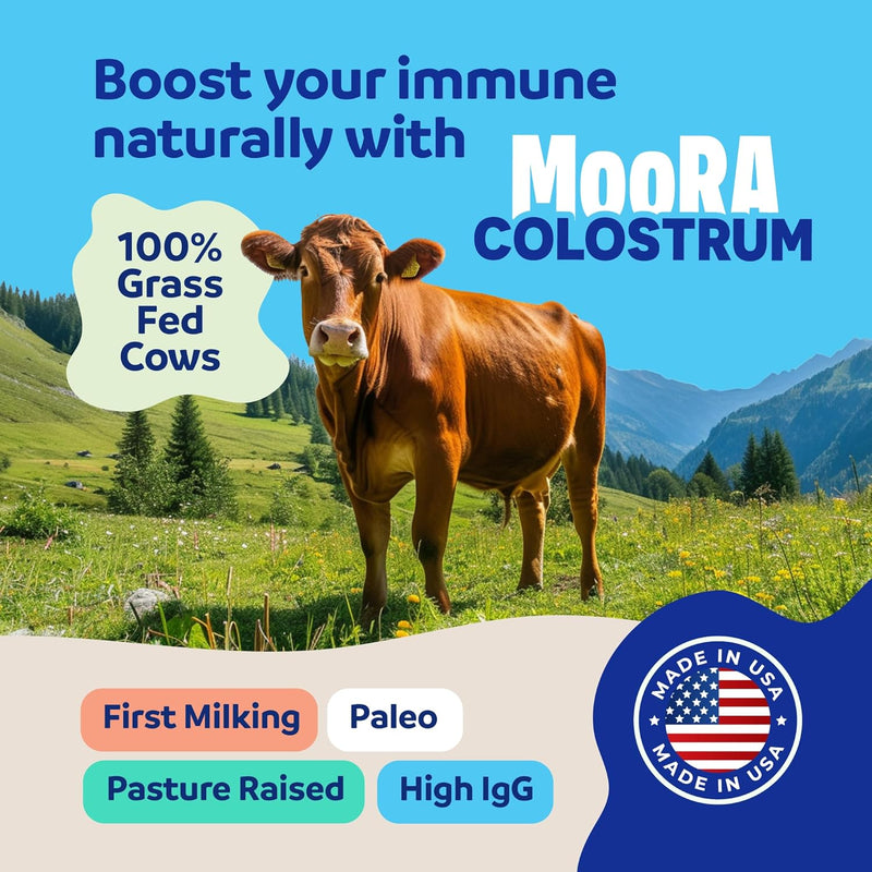 moora-grass-fed-colostrum-powder-for-gut-health-immune-support-hair-skin-nails-whole-bovine-cow-colostrum-supplement-for-women-men-kids-unflavored-superfood-3
