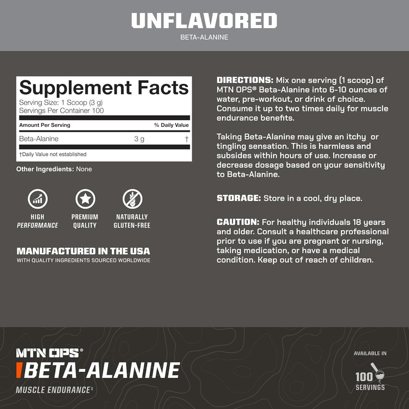 mtn-ops-beta-alanine-powder-pre-workout-for-muscle-endurance-strength-3g-of-beta-alanine-per-serving-unflavored-100-servings-3
